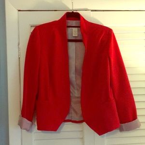 Red blazer